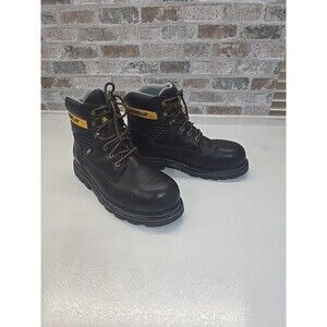 Caterpillar Structure Cool Boots Mens SZ 11 Wide Composite Toe Dark Brown P91344